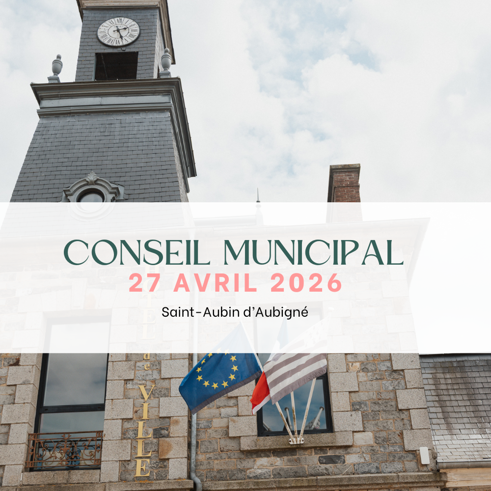 Conseil Municipal du 27 avril 2026